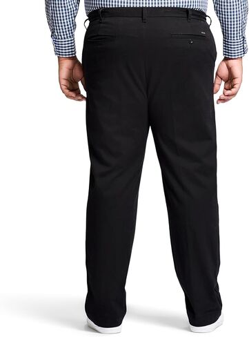 IZOD Men's Big and Tall Performance Stretch Flat Front Pant in Saudi Arabia