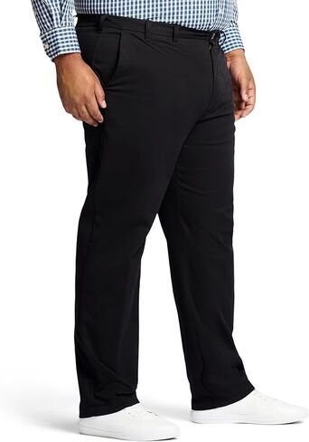 IZOD Men's Big and Tall Performance Stretch Flat Front Pant in Saudi Arabia