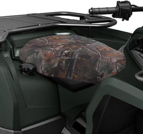 KEMIMOTO ATV Seat Cover Four Wheeler Seat Cover Water-Resistant Universal Compatible with Polaris Sportsman Fourtrax Can-Am Kawasaki Arctic Cat CFMOTO, Black in Saudi Arabia