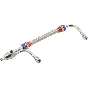 Mr. Gasket Fuel Line, Adjustable Holley W/Gauge, 0.125 in. NPT