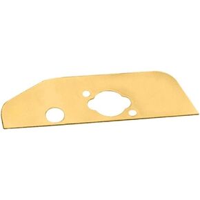 Milodon 32500 Gold Zinc Plated Rear Baffle Oil Pan for Small Block Chevy