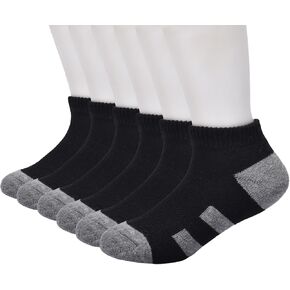 GAP Boys' Core Low Cut, 6-Pack Kids Socks, Soft & Stretchy, Comfortable