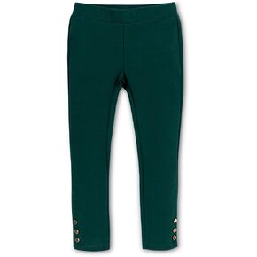 Hope & Henry Girls' Ponte Pants with Button Details in Kuwait