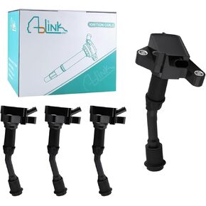UF735 Ignition Coil Pack Set of 4 & SP539 Spark Plugs (1.5L L4 Only) For Ford 2014 2015 2016 2017 2018 2019 2020 Fusion,2017 2018 2019 Escape UF-735 DS7Z12029A DG-552 GN10645