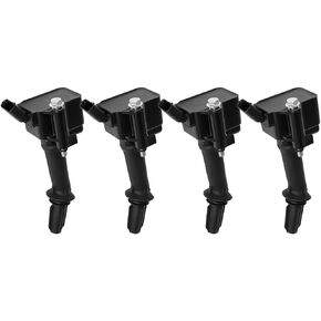 ECCPP UF802 ignition coil coils 4pcs,for GMC Terrain 1.5L 2018 2019,for Chevrolet Volt 1.5L 2016-2019,for Malibu 1.5L 2016 2017 2018 2019,for Equinox 1.5L 2018-2019 1.4L 2016-2019 UF802
