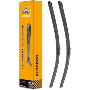 OEM Quality Windshield Wiper Blade for Chevy Colorado GMC Canyon 2015 2016 2017 2018 -High Performance Original Equipment Front Wipers -Factory OE Style 22"+18"