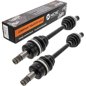 NICHE Front CV Axle Drive Shaft for Yamaha Grizzly 700 3B4-2518E-00-00 3B4-2510J-00-00 2007-2008 2 Pack