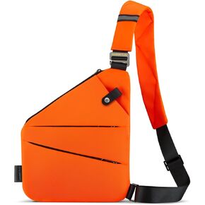 WANDER PLUS® Anti Theft Crossbody Travel Bag for Women Men, Multi-Pocket Crossbody Bag, Slim Sling Bag with Adjustable Strap