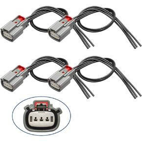 Anina 4PCS Ignition Coil Connector Pigtail Harness Compatible with Ford Lincoln Expedition Explorer F150 Flex Lobo Taurus Transit-150 Transit-250 Transit-350 MKT Navigator MKS 3.5L