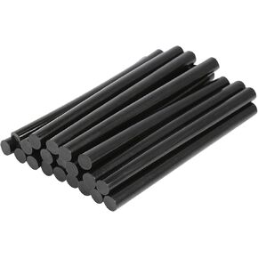 X AUTOHAUX 20 Pcs 7mm x 150mm Hot Glue Sticks Auto Body Paintless Dent Removal Repair Black for Car