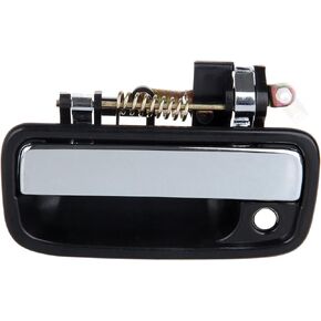 OCPTY Door Handle Exterior Front Driver Left Side Replacement fit 1995-2004 Tacoma Outside Door Handle Black