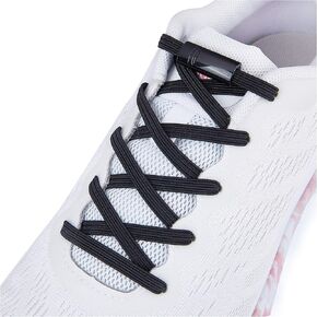No Tie Elastic Shoelaces Stretch Tieless With Magnetic Shoe Laces，One Size Fits All for Kids & Adults Shoes
