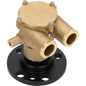 F6B-9 Crankshaft Mounted Water Pump, F6B-9 Impeller Water Pump for 1979-1993 Volvo Penta OMC V8 Engines, for Johnson 10-24930-01,10-24805-01,10-24915-01,10-24232-10, for Indmar 685001
