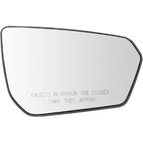 TRQ Mirror Glass Heated Passenger Side Right RH for Chevy Equinox GMC Terrain