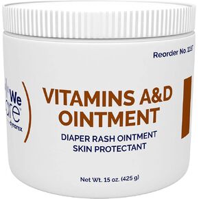 Dynarex Vitamins A & D Ointment Jar, 15 ounces