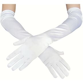 Long Gloves For Women halloween Costumes Formal Opera Party 20s Elbow Length Gloves Stretchy in Kuwait