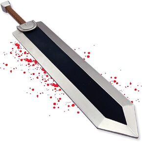 Dragon Slayer Sword Guts Berserk Metal Black Swordsman Former Armor Giant Great Katana Anime Cosplay Collection
