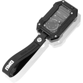 FURYENGRAVER Key Fob Shell Case Replacement Fits Compatible with 2018-2024 Jeep Wrangler JL Gladiator JT