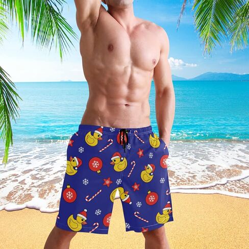visesunny Cool Mens Novelty Swim Trunks Quick Dry Summer Board Beach Shorts with Mesh Lining and Pockets in Saudi Arabia
