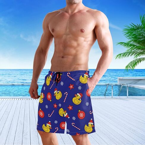 visesunny Cool Mens Novelty Swim Trunks Quick Dry Summer Board Beach Shorts with Mesh Lining and Pockets in Saudi Arabia