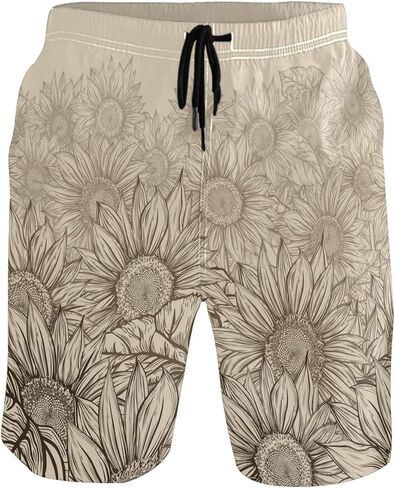 visesunny Cool Mens Novelty Swim Trunks Quick Dry Summer Board Beach Shorts with Mesh Lining and Pockets in Saudi Arabia