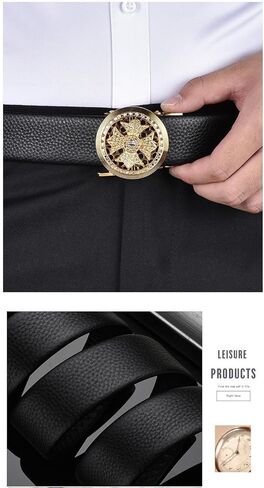 APOKA DEALS حزام عمل كاجوال من الجلد للرجال in Kuwait