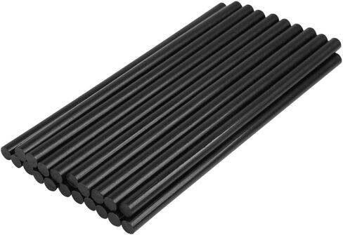 X AUTOHAUX 20 Pcs 7mm x 150mm Hot Glue Sticks Auto Body Paintless Dent Removal Repair Black for Car in Saudi Arabia