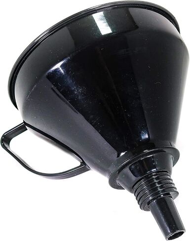 Right Angle Flexible Plastic Funnel Set Comes Complete with 2 Detachable Spout Attachments and Filter for Automotive Oil and Household Uses in Saudi Arabia