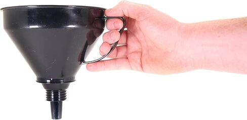 Right Angle Flexible Plastic Funnel Set Comes Complete with 2 Detachable Spout Attachments and Filter for Automotive Oil and Household Uses in Saudi Arabia