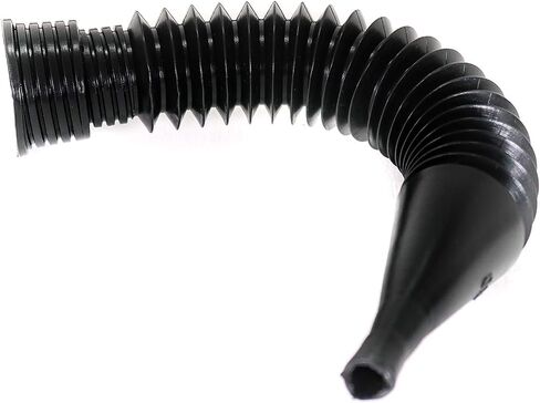 Right Angle Flexible Plastic Funnel Set Comes Complete with 2 Detachable Spout Attachments and Filter for Automotive Oil and Household Uses in Saudi Arabia