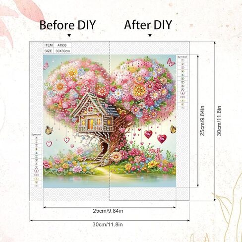 Tontut Wolf Diamond Art Painting Kits, 5D Special Shape Beginner Crystal Diamond Art Painting for Home Wall Decor Gifts 12×12 inch in Saudi Arabia