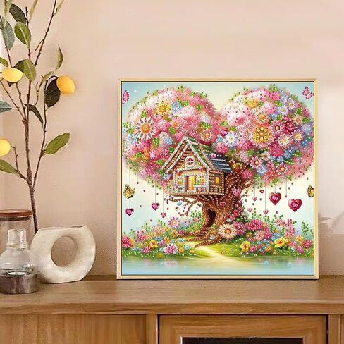 Tontut Wolf Diamond Art Painting Kits, 5D Special Shape Beginner Crystal Diamond Art Painting for Home Wall Decor Gifts 12×12 inch in Saudi Arabia