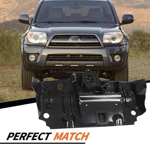 5140535101 واقي دفقة مشعاع المحرك متوافق مع 2003-2009 4Runner/2007-2009 FJ Cruiser/2003-2009 GX470 غطاء المحرك السفلي الأمامي غطاء لوح التزلج 51405-35101 in Saudi Arabia