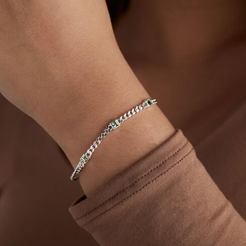 Alex and Ani Topaz Curb Chain Bracelet, November Birthstone in Saudi Arabia