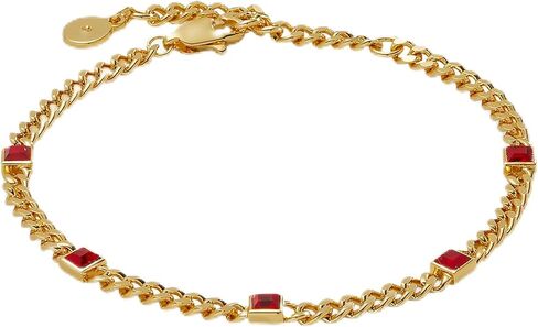 Alex and Ani Topaz Curb Chain Bracelet, November Birthstone in Saudi Arabia