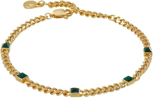 Alex and Ani Topaz Curb Chain Bracelet, November Birthstone in Saudi Arabia