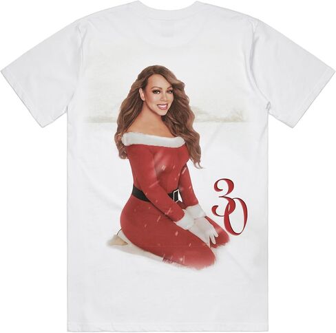 Mariah Carey Official Christmas Time Tour Merch 30th Anniversary T-Shirt in Kuwait