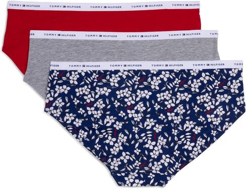 Tommy Hilfiger Women's Cotton Lace Bikini Underwear Panty, Multipack in Kuwait
