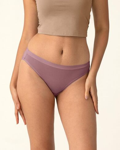 Neione Women No Show Underwear Cheeky Bikini Panties Modal High-Cut Briefs Breathable Moisture Wicking in Saudi Arabia