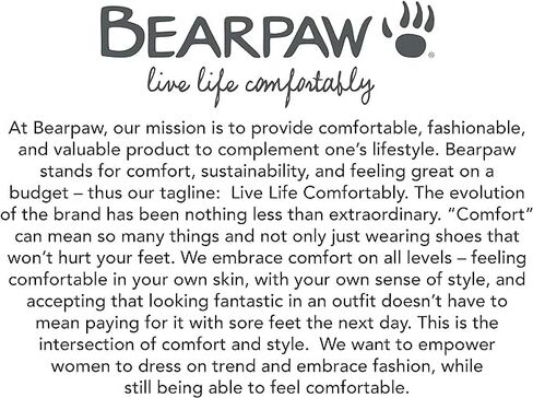 BEARPAW حريمي ناعم مبطن بالفرو الصناعي، مريح ودافئ، حزام خصر مرتفع، مثالي لهدايا الطقس البارد in Kuwait