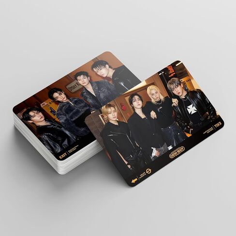 ألبوم Stray Kids ألبوم بطاقات صور بطلك 55 قطعة ألبوم Stray Kids بطاقات صور بطلك ألبوم Stray Kids بطاقة بطلك لومو هدية بطاقات Lomo Merch للأطفال Stray Kids الأولاد والبنات in Kuwait