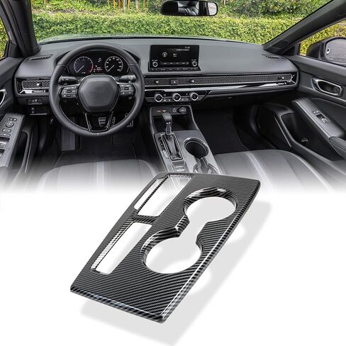 Console Gear Shift Panel Cover Compatible with 2022-2024 Honda Civic 11th Gen Interior Trim in Saudi Arabia
