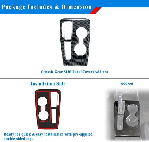 Console Gear Shift Panel Cover Compatible with 2022-2024 Honda Civic 11th Gen Interior Trim in Saudi Arabia