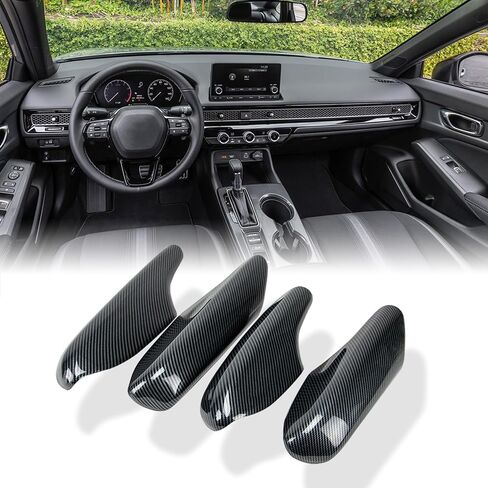 Console Gear Shift Panel Cover Compatible with 2022-2024 Honda Civic 11th Gen Interior Trim in Saudi Arabia