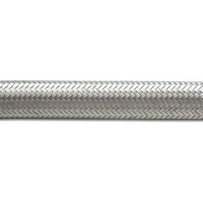 Vibrant Performance 11943 Stainless Steel Braided Flex Hose (5ft Roll of ; AN Size: -16; Hose ID 0.89")