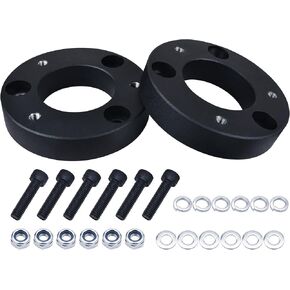 BDFHYK Front Leveling Kit for F150 2", 2in Front Strut Spacers Compatible with 2004-2021 F150 4WD/2WD, 6061 T6 Aluminum Billet Strut Spacers