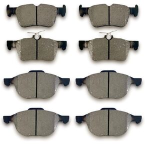 Front Rear Brake Pads Set Fit For 2017 2018 2019 Ford Escape (D1044+D1665)