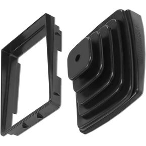 Shifter Boot and Retainer Bezel Kit, 18886.95/53000056/52078558, 1997-2004 Compatible with Jeep Wrangler (TJ)