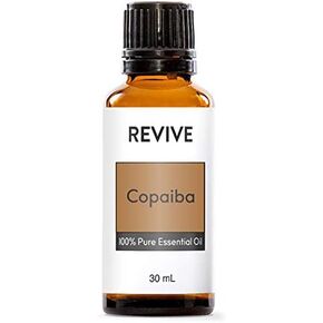 Copaiba Essential Oil 30mL by Revive Essential Oils - 100% Pure Therapeutic Grade, for Diffuser, Humidifier, Massage, Aromatherapy, Skin & Hair Care