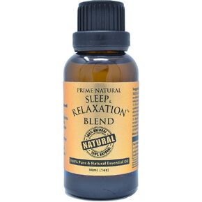 Sleep & Relaxation Essential Oil Blend 30ml/1oz - by Prime Natural - Made in USA - Pure Undiluted Therapeutic Grade - Aromatherapy Scents & Diffuser - Grounding, Calming, Peace, Natural Sleep Aid